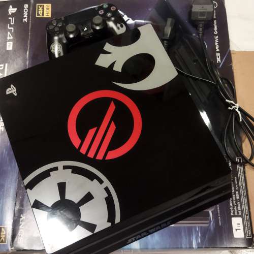 PS4 Pro 1TB 星戰限量版 (9成新有盒)