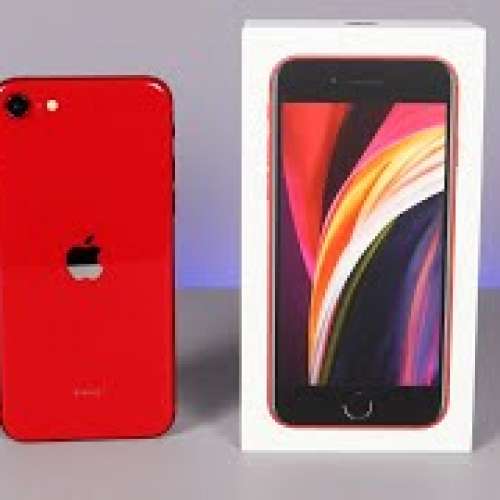 apple 蘋果 iphone se2 128GB 紅色 行貨 (接近全新)