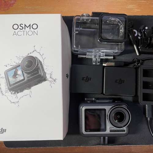 DJI OSMO Action cam + diving cover