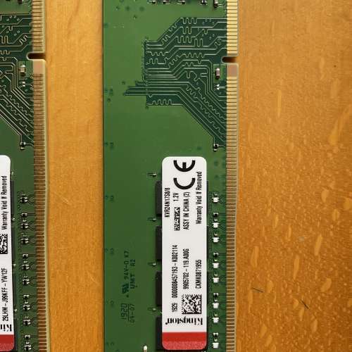 Kingston 8GB DDR4-2400Mhz RAM ( 8GB x 3)