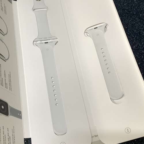 全新apple watch 44mm 白色錶帶