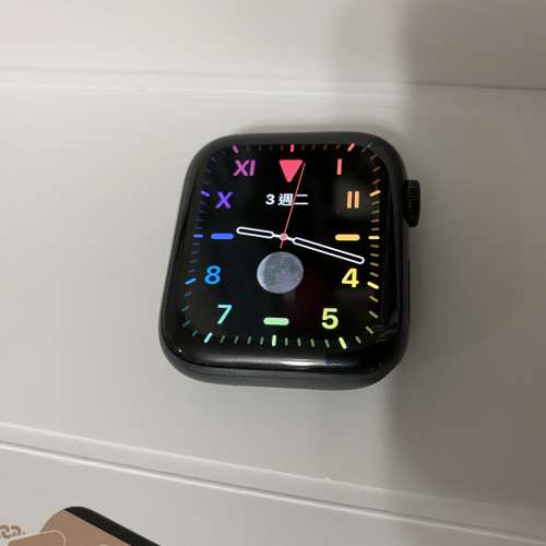 Stainless Steel 不鏽鋼 Apple Watch 5 44mm LTE Space Black 原裝米蘭錶帶
