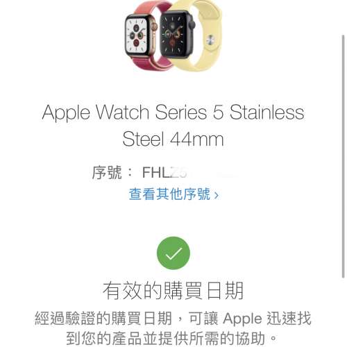 Stainless Steel 不鏽鋼 Apple Watch 5 44mm LTE Space Black 原裝米蘭錶帶