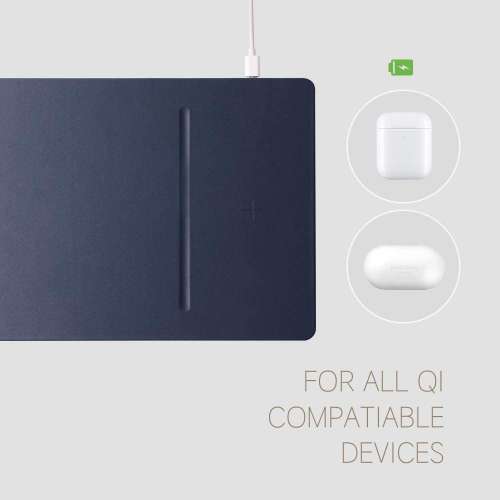 POUT HANDS 3 PRO滑鼠墊 (附QI無線充電板功能) / fast charging wireless mouse pad