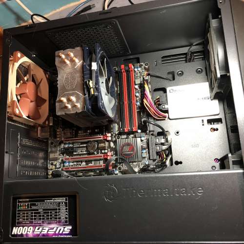 可散賣 i5 6600K Gigabyte Z170MX Gaming 火牛600W 貓頭鷹扇 + CPU Cooler 塔散