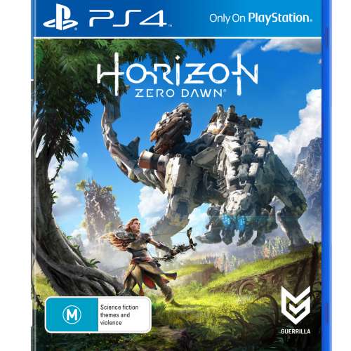 PS4 game Zero Dawn Horizon