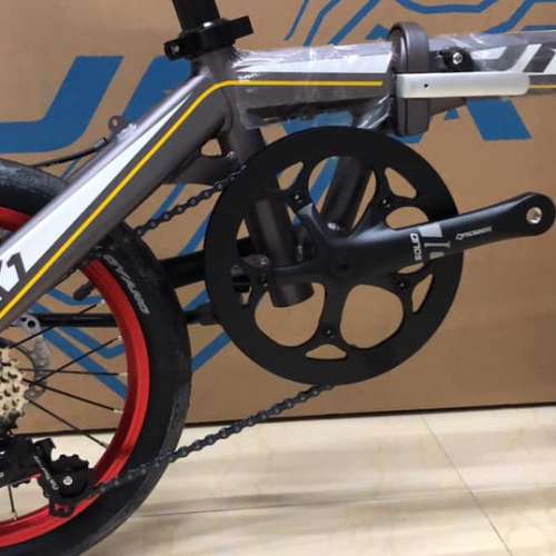 2020 最新款 JAVA X1-7S-D 7速 16吋鋁合金碟剎折叠車 送前後蛙燈叮叮