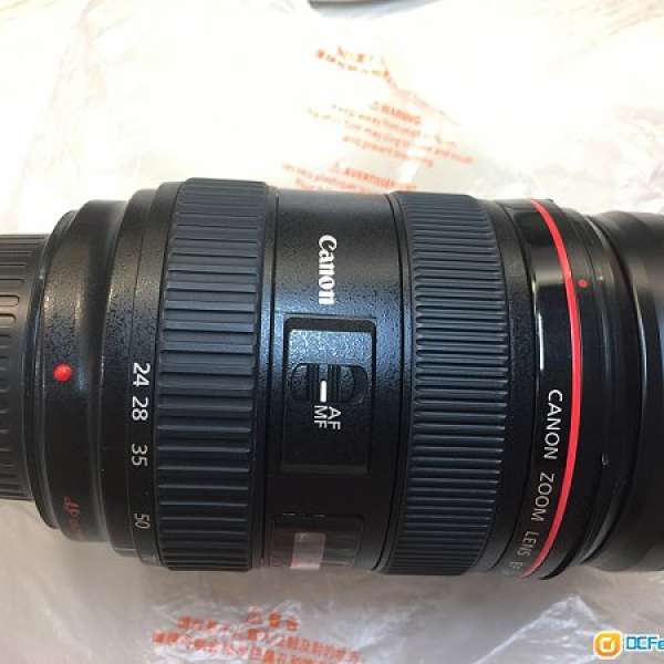 96%新 Canon EF 24-70mm F2.8 L Macro USM 2012年行貨 全齊, 跟 B+W XS-Pro 可換6D