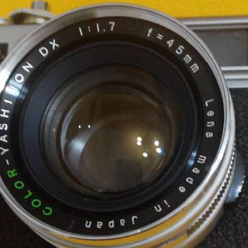 超新 yashica gsn 45mm 1.7大光圈 鏡片清 冇花 冇霉 觀景窗明亮 全机冇凹凸 新净.