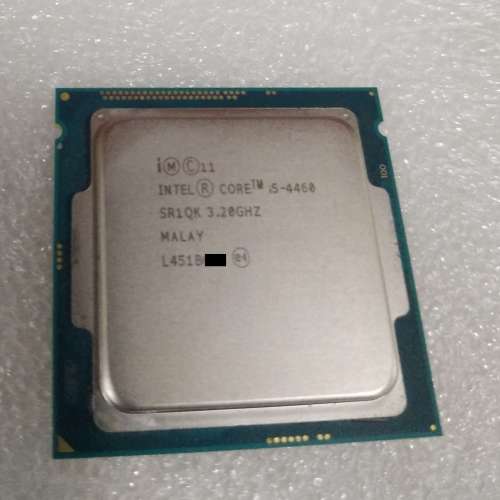 Intel Core i5 4460 4C/4T LGA 1150 CPU 連散熱器  -全正常 -
