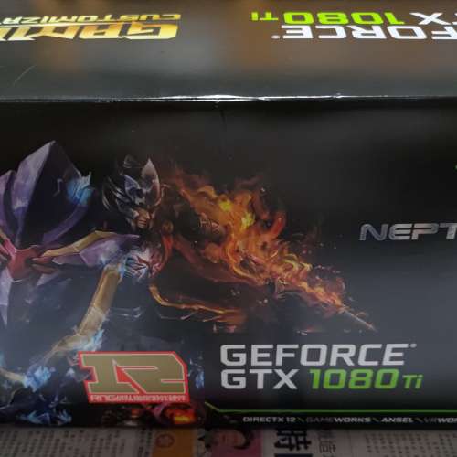 90% New Colorful IGAME Geforce GTX 1080Ti Neptune