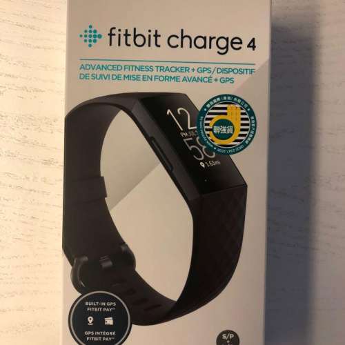 FitBit Charge 4  冇單 (打開測試過 未使用過 當二手賣)