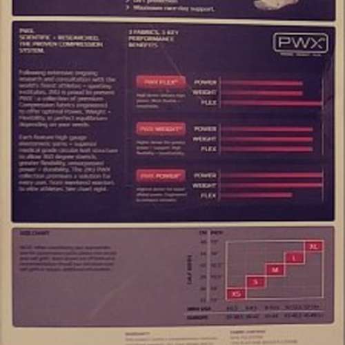 全新白色灰色 2XU COMPRESSION race running socks 運動壓力襪 size S, USA 6-8.5