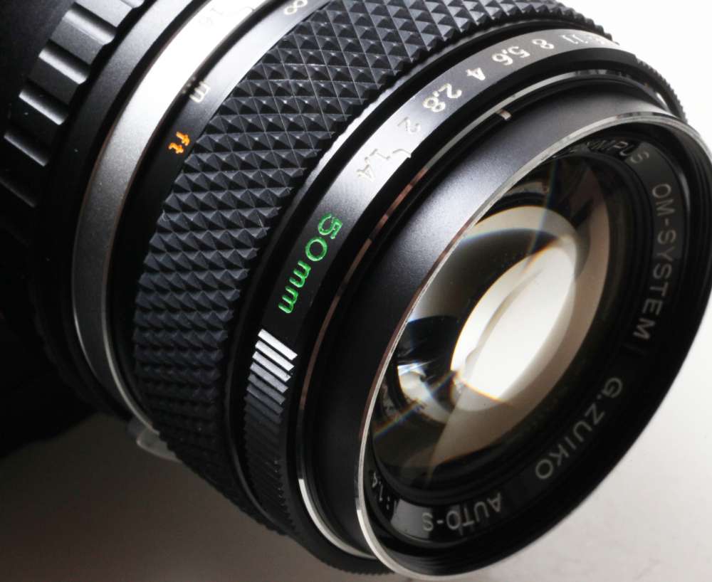 買賣全新及二手手動對焦鏡頭, 攝影產品- Olympus 50mm f1.4 Zuiko Auto