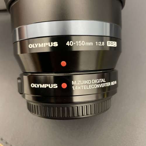 Olympus M.ZUIKO 40-150mm F2.8 連 M.ZUIKO 1.4x增距鏡