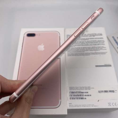 iPhone 7Plus 128gb 港版98%New 所有功能正常 有盒有單 電池效能 100% *鋪頭提供一...