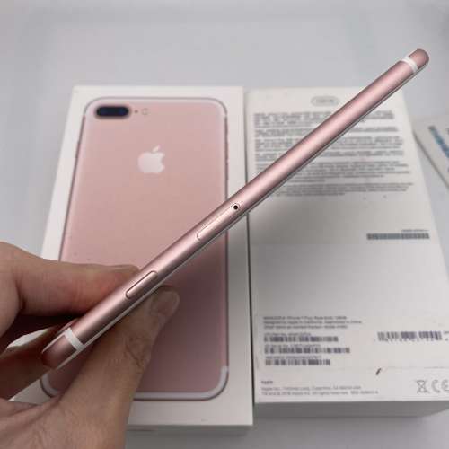 iPhone 7Plus 128gb 港版98%New 所有功能正常 有盒有單 電池效能 100% *鋪頭提供一...