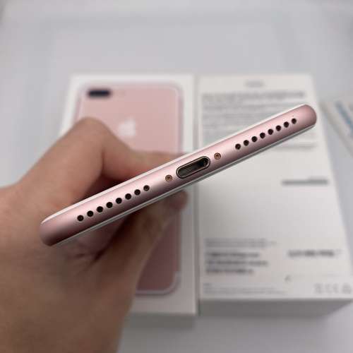 iPhone 7Plus 128gb 港版98%New 所有功能正常 有盒有單 電池效能 100% *鋪頭提供一...