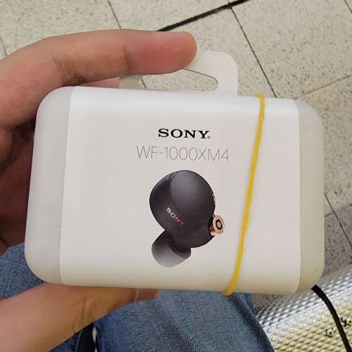 Sony WF-1000XM4 耳機黑色
