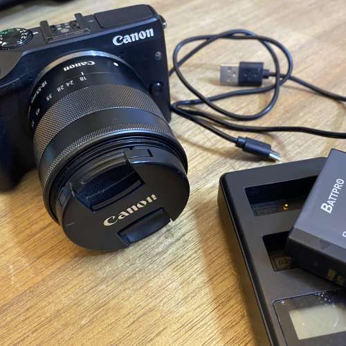 Canon EOS M3 連鏡頭電池