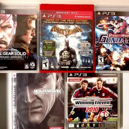 [$99 for 5] PS3 遊戲 X 5