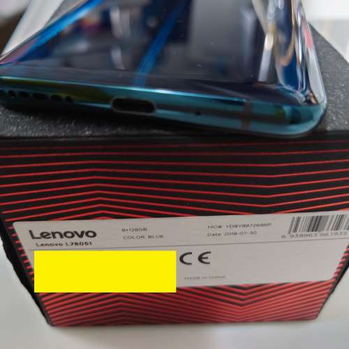 😎😎😎 Lenovo Z Pro (8+128GB, 藍色, SD855, 可加卡, 9成+新) 😎😎😎