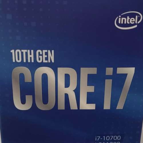 Intel i7 10700 全新 行貨 有單