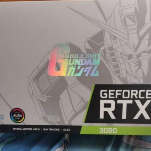 RTX 3080 Gundam edition oc高達版ASUS ROG Strix 無鎖