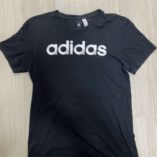 Adidas logo tee t 恤