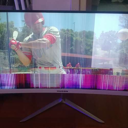 24” LED 曲Monitor (問題機)