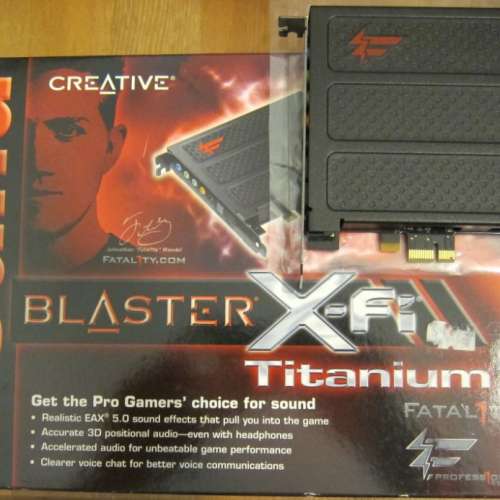 Creative Sound Blaster X-Fi PCIe Sound Card 音效卡