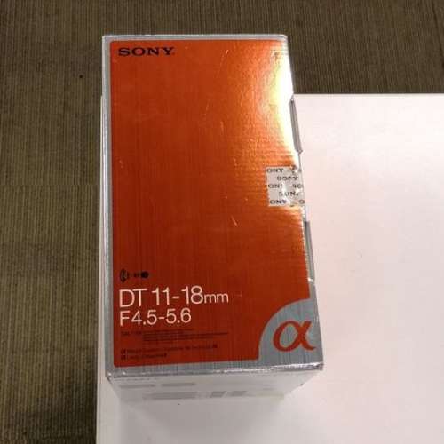 Sony DT 11-18mm f/4.5-5.6 數碼相機超廣角變焦鏡頭