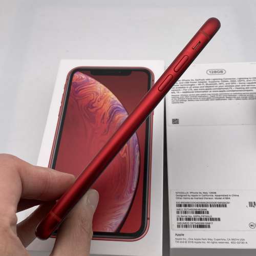 iPhone XR 128gb  98%New  無拆過無維修過 有原裝盒 電池效能 91%  鋪頭保養一個月