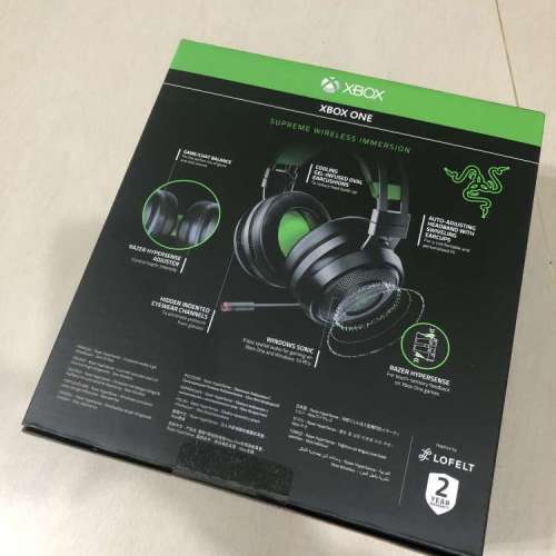 全新 未開封 Razer Nari Ultimate for XBox 電競耳機