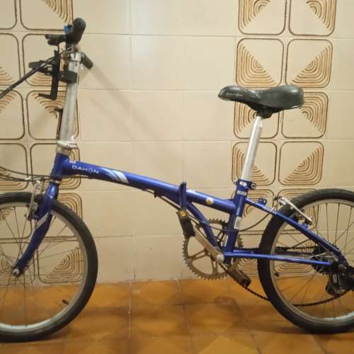 20 吋 可摺藍色 Dahon 單車