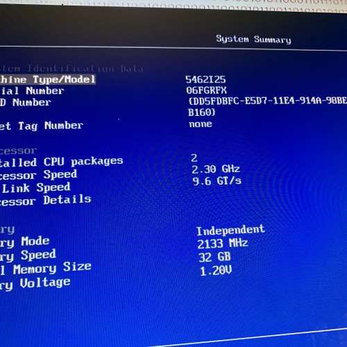 自用IBM X3650 M5, e5-2650v3 x2, 32G DDR4, sas1T x4, raid M5210