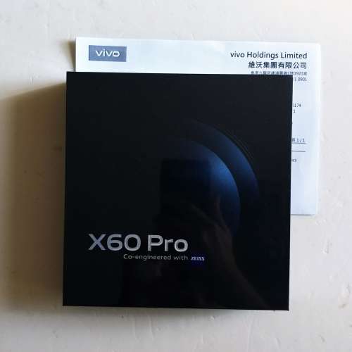 Vivo X60 Pro 5G (12+256GB) 微光藍 Blue 全新 Brand new smartphone