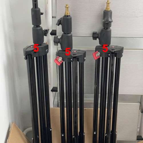 二手攝影器材 (Bowens 閃光燈, Rime Lite 柔光箱, Manfrotto 腳架, Kupo 延伸杆)