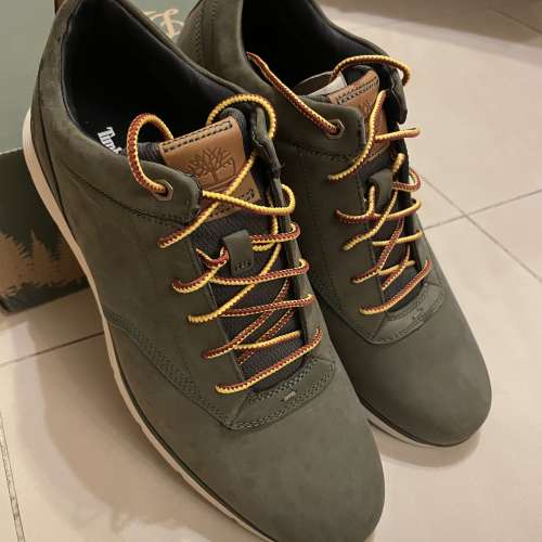 Timberland sneaker 軍綠色 平底鞋 全新正貨