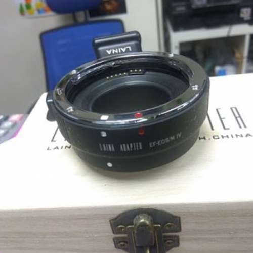 LAINA CANON EOS TO EOSM AUTO FOCUS ADAPTOR[自動對焦，STM鏡合用)