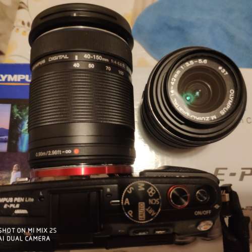 Olympus pen lite E-PL6 14-42/ 40-150