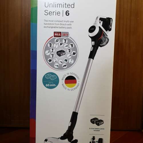Bosch 無線手提吸塵機 Serie 6 BCS612GB