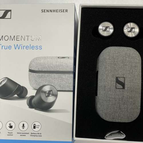 Sennheiser True wireless ver.1 CP值超高超靚聲 sony  bose b&o