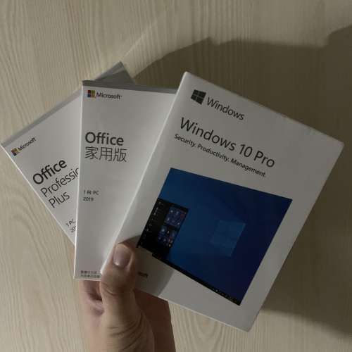 全新原裝Office 2019/365 & window 10！