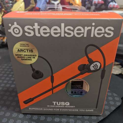 Steelseries TUSQ 入耳式遊戲耳機