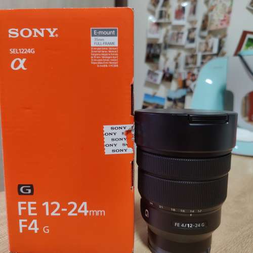 90% new Sony FE 12-24mm F4 G