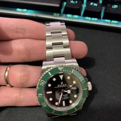 Vs 99%新 新綠黑41MM水鬼 解毒出