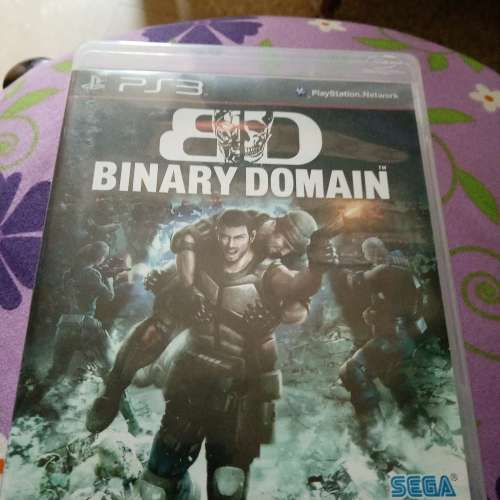 PS3遊戲--Binary Domain 二元領域（人中之龍/ 龍如團隊製作）