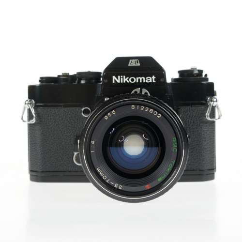 Nikon Nikomat 35mm 菲林相機 + 35-70mm Lens