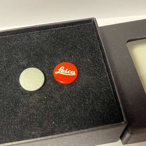 Leica Soft Release Button "LEICA", 12 mm, red（徠卡快門柔性釋放鈕）
